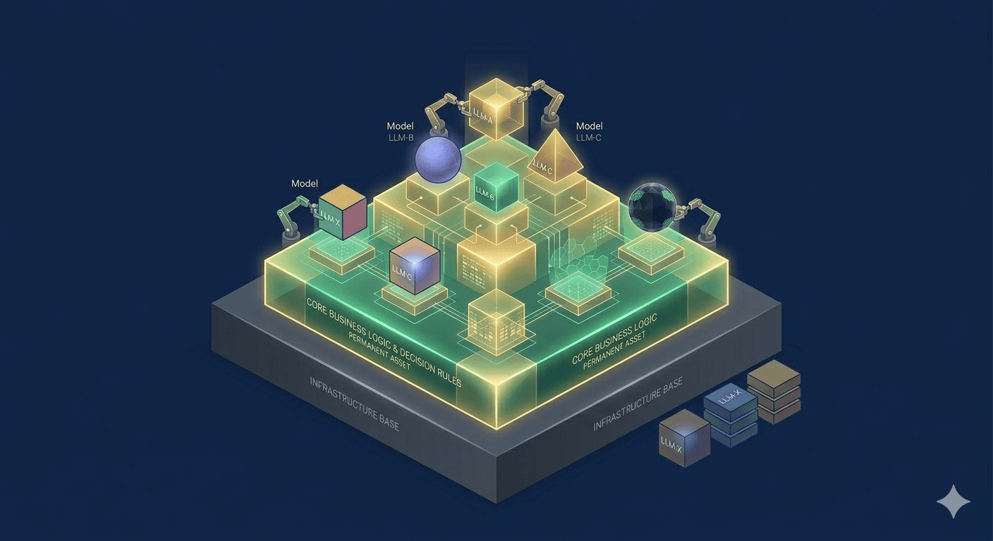 防御"技术代差"的架构解耦方案